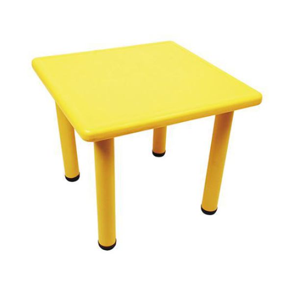 MESA PARA NIO 62x62x51 CM AMARILLA