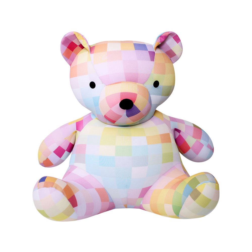 FOM - ALMOHADN PELUCHE OSO VIC MULTICOLOR 